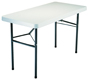 Lifetime Products 2940 Light Commercial; Rectangular Folding Table; 200 lb