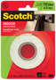Scotch 114 Mounting Tape, 50 in L, 1 in W, White