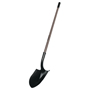 Landscapers Select 34463PRL-FP Shovel; Fiberglass Handle; Long Handle; 47 in