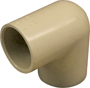 NIBCO T00125C Pipe Elbow; 1 in; 90 deg Angle; CPVC; 40 Schedule