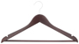 Simple Spaces Clothes Hanger Set, 44-1/2 In L X 22.7 In W, Wood, Mahogany