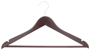 Simple Spaces HEA00040G Cloth Hanger Set, 6.6 lb Capacity, Steel/Wood,