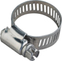 ProSource HCRAN104 Interlocked Hose Clamp, Stainless Steel, Stainless Steel