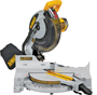 DeWALT DW713 Miter Saw, 120 V, 15 A, 10 in Dia Blade, 2 x 6 in 45 deg, 4 x 4