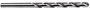 IRWIN 81132 Jobber Drill Bit, 0.116 in Dia, 2-3/4 in OAL, Spiral Flute,