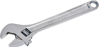 Crescent AC210VS Adjustable Wrench; 10 in OAL; 1.313 in Jaw; Steel; Chrome;