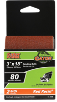 Gator 3159 Sanding Belt, 3 in W, 18 in L, 80 Grit, Medium, Aluminum Oxide