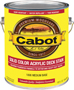 Cabot 140.0001808.007 Decking Stain; Low-Lustre; Medium Base; Liquid; 1 gal