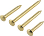 OOK 50034 Hanging Nail; Brass Plated