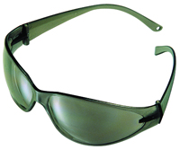 SAFETY WORKS 10006316 Safety Glasses; Anti-Fog Lens; Rimless Frame; Black
