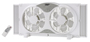 PowerZone BP2-9A Reversible Window Fan; 120 V; 9 in Dia Blade; 12-Blade;