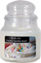 CANDLE-LITE 3827553 Jar Candle; Creamy Vanilla Swirl Fragrance; Ivory Candle