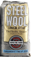 Homax 106600-06 Steel Wool Pad; #0000 Grit; Super Fine; Gray