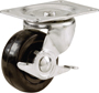 Shepherd Hardware 9510 Swivel Caster, 2-1/2 in Dia x 1-1/8 in W Wheel, 100