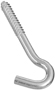 National Hardware 2154BC Series N220-830 Screw Hook, 3/8 in Opening, 4-1/2