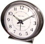 Baby Ben 11611QA Alarm Clock; Plastic Case; Silver Case