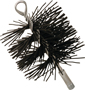 Imperial Polypro BR0182 Round Chimney Brush, 8 in Dia Brush, Polypropylene