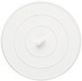 Plumb Pak PP820-14 Sink Stopper, Flat Suction, Rubber, White, Polished
