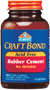 Elmers E425 Rubber Cement; Liquid; Mild; Solvent; 4 oz Bottle