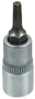 Vulcan 55050023SD Star Bit Socket, T6 Tip, Chrome