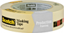 Scotch 2020-36AP Masking Tape, 60 yd L, 1.41 in W, Tan