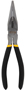 STANLEY 84-102 Nose Plier; 8 in OAL; 1-11/16 in Jaw Opening; Black/Yellow