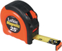 Crescent Lufkin L725MAG Tape Measure, 25 ft L Blade, 1 in W Blade, Steel