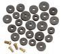 Plumb Pak PP805-20 Faucet Washer Assortment, Rubber, For: Sink and Faucets