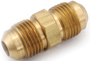 Anderson Metals 754042-04 Pipe Union, 1/4 in, Flare, Brass, 1400 psi