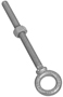 National Hardware N245-167 Eye Bolt, 1/2-13 Thread, 5-7/8 in L Thread, 1 in