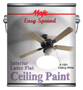 Majic Paints 8-1001-1 Wall Paint; Flat; Ceiling White; 1 gal Pail