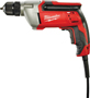 Milwaukee 0240-20 Electric Drill, 120 VAC, 3/8 in Chuck, Aluminum