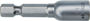 IRWIN IWAF24314 Magnetic Nutsetter, 2-9/16 in L, Hex Shank