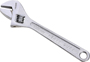 Vulcan WC917-07 Adjustable Wrench, 10 in OAL, Steel, Chrome