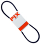 PIX X'SET A37/4L390 V-Belt, 4L, 39 in L, 1/2 in W, 5/16 in Thick, Black