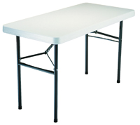 Lifetime Products 2940 Light Commercial; Rectangular Folding Table; 200 lb