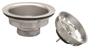 Plumb Pak PP8PC Basket Strainer with Fixed Stick Post, Stainless Steel,