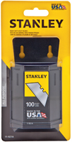 STANLEY 11-921A Utility Blade, 2-Point, HCS