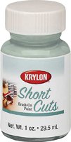 Krylon KSCB004 Brush-On Paint; High-Gloss; Chrome; 1 oz; Bottle
