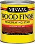 Minwax Wood Finish 222204444 Wood Stain, Satin, Sedona Red, Liquid, 0.5 pt,