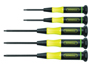 GENERAL 711 Torx Screwdriver Set, Steel, Black Oxide/Nickel