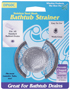 Whedon DP60C Bathtub Strainer with Ring, Stainless Steel