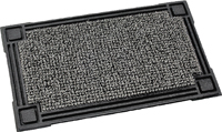 GRASSWORX Clean Machine 10374051 Door Mat, 30 in L, 18 in W, Rectangular,