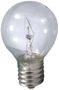 Sylvania 13607 Incandescent Light Bulb; 40 W; S11 Lamp; Intermediate E17