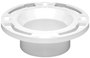 Oatey 43503 Closet Flange, 3, 4 in, PVC, White