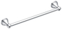 Moen DN8418CH Towel Bar, 30 lb Weight Capacity, Aluminum, Chrome, Surface