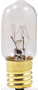 Sylvania 18174 Incandescent Lamp, 15 W, T7 Lamp, Intermediate E17