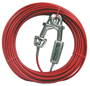 Boss Pet PDQ Q3530SPG99 Tie-Out with Spring; 30 ft L Belt/Cable; For: Large