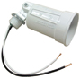 HUBBELL 5606-6 Lamp Holder, 120 V, 75 to 150 W, White