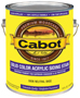 Cabot 800 Series 140.0000806.007 Solid Color Siding Stain, Natural Flat,